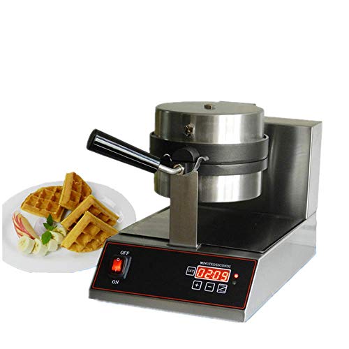 Angela Kommerzieller doppelter belgischer Waffeleisen, Edelstahlmaterial, beidseitig konstante Temperatur, gleichmäßig…