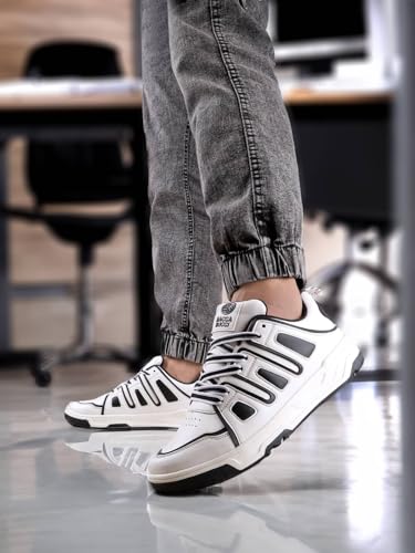 Image of Bacca Bucci Men Lace Up Low Top Trainers