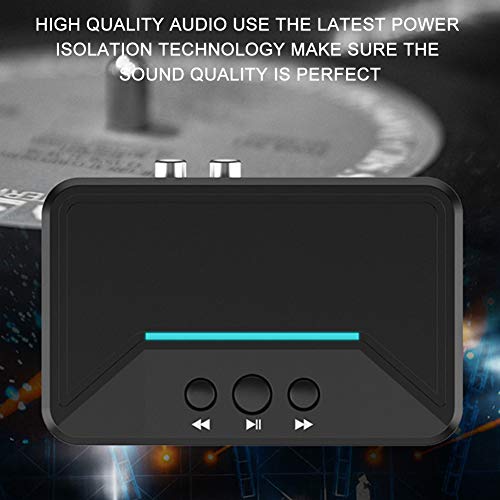Jopwkuin Bluetooth 5.0 Receiver, Nfc Near Field Pairing Perfect Sound Quality Bt Receiver Long Range For Av Audio For Playing Music #TOP3