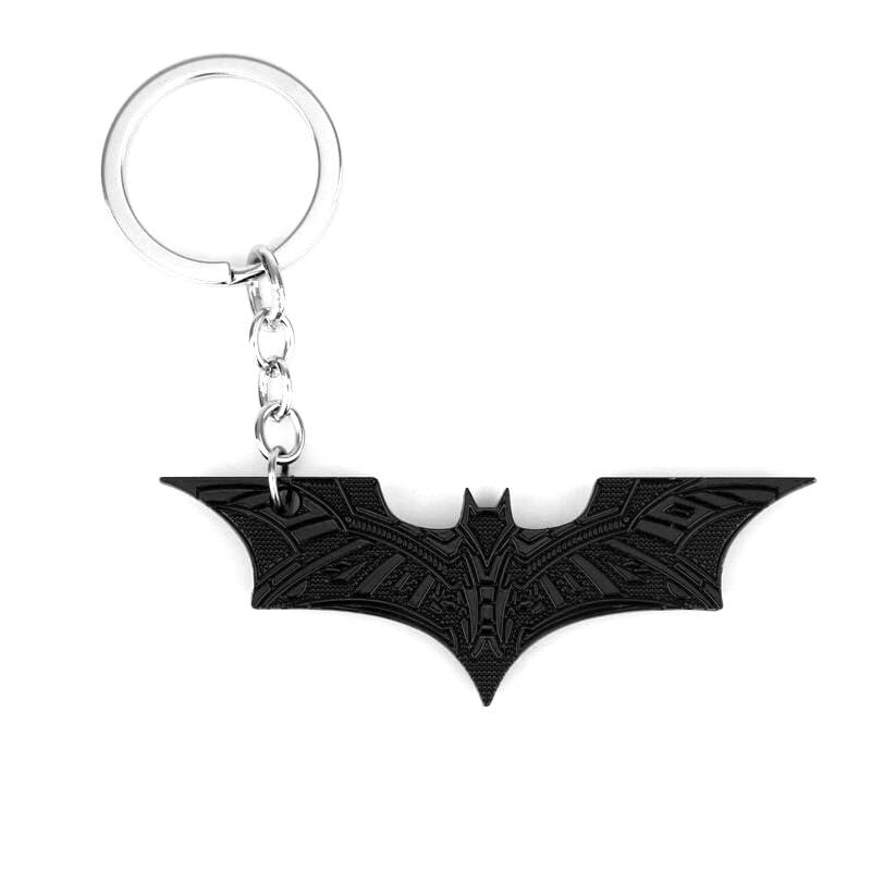 Batman Superhero Wing Metal Keychain (Black)-image-47