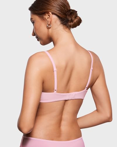 Image of INLYRIC Women's Unlined Balconette Bra Demi Underwire