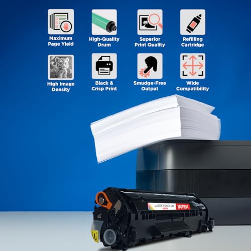 Image of Intex LTC 2612A GB Toner Cartridge | Compatible for HP LaserJet 1010, 1012, 1015, 1018, 1020, 1022, 3015, 3020, 3030, 3050, 3052, 3055, M1005