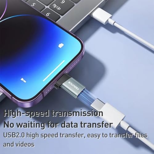 Image of Sounce Dual USB OTG Adapter - USB-A & Type-C to USB 3.0 Female Converter for Flash Drives, Pendrives, Smartphones, Tablets & USB Accessories