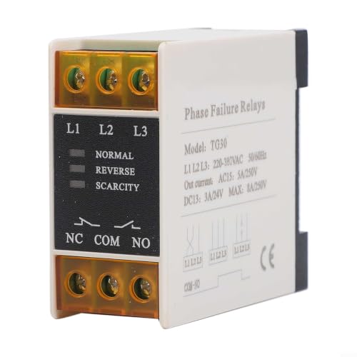 Image of Phase Relay TG30 380V AC Voltage Detector Phase Relay TG30 380V(TG30)