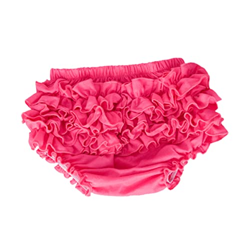 Reviews de Braguitas y pantalones interiores para Niña los preferidos por los clientes. 44 BESTYASH Braguitas de Ñiño Niña Volantes y Encaje Rosas, Pantalones Bombachos 100% Algodón para Cubrir Pañal, Talla M (1-2 Años), Ropa Cómoda para Uso Diario