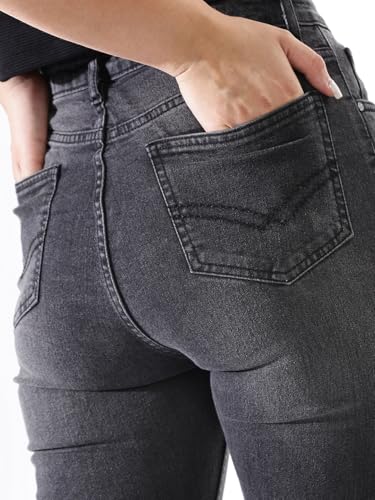 Image of High Star Women Washed Skinny fit Highrise Stretchable Jeans