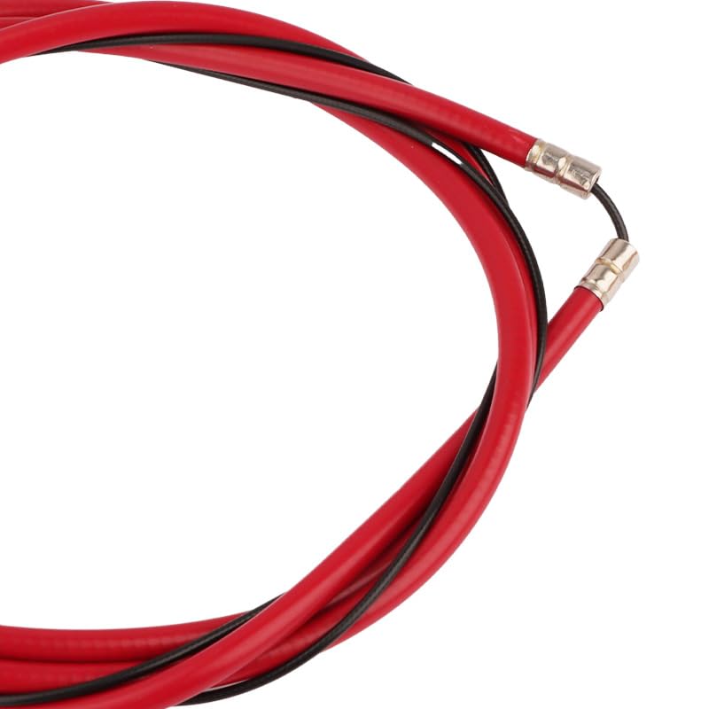 Felixstory Scooter Brake Cable Fit for Gotrax GXL V2 Electric Scooter, Waterproof?184cm/ 72.4in Rear Brake Line, Red