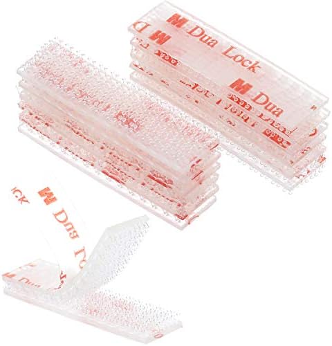 EZ Pass/I-Pass/Toll Tag Tape Mounting Kit Mounting Strips Adhesive Strips Fastener Strips Tape?16pieces (1/22inch)