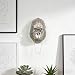 Wall Mounted Animal Head Decor Faux Taxidermy Animal Retro Mural Decorative Metal Sculpture Home Decoration(Gorilla,Gold)