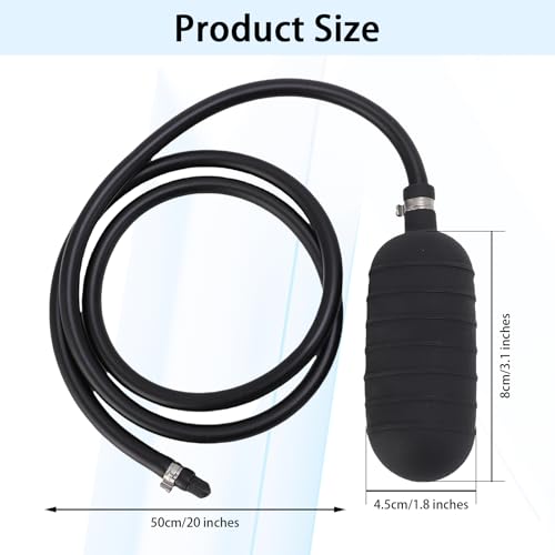 BRGD PVC Aufblasbare Rohrstopfen, 150mm Geschlossener Wassertest Selbsthaltiges für Abwasserkanäle, Entwässerungssysteme und Wasserblockadetests