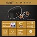 AVIOT TE-V1R-HEN hololive English -Myth- Collaboration Wireless Earbuds, Special Package, Design, English & Japanese Special Voice, Adaptive Noise Cancelling, Wireless Charging Case, Bluetooth 5.3