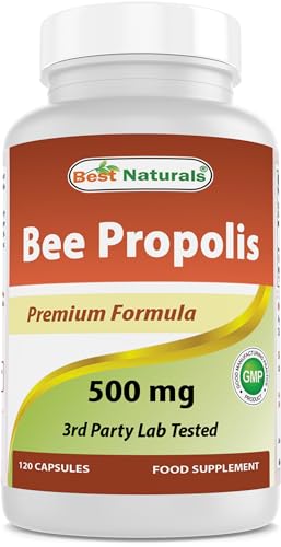 Best Naturals Bee Propolis 500mg Capsules