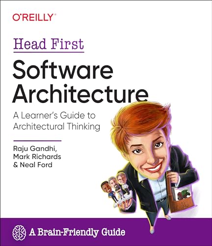Portada de Head First Software Architecture: A Learner's Guide to Architectural Thinking