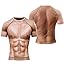 Naked Muscle Costume Funny 6