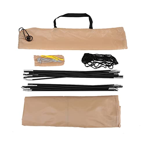 Tente de douche de camping pliante avec fonction vestiaire abri - 2