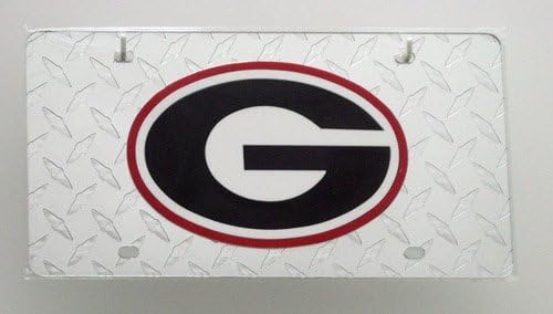 Wincraft Georgia, University of S21414 Acrylic Classic License Plates