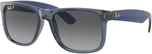 Ray-Ban RB4165 JUSTIN - Gafas de sol para hombre y mujer + paquete con kit de cuidado de gafas de diseñador iWear