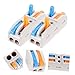 GLEAVI 10pcs Electrical Wire Connector Block Compact Quick Connect Splitter Insulating Tool for Automotive and Home Wiring Reusable Easy to Install