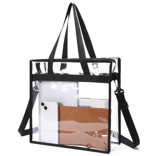 GAEKEAO Clear Crossbody Bag Stadium Approved, Clear Purse Bag