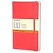 Moleskine Geranium Red Pocket Hard Ruled Notebook