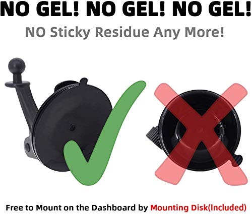 Isaddle For Garmin Gps Holder - Gps Vehicle Mounts Windshield/Dashboard Suction Holder With 3-Inch Arm For Garmin Nuvi Drive Drivesmart Dezl Zumo Driveassist Driveluxe Streetpilot Rv Gps Navigator #TOP2