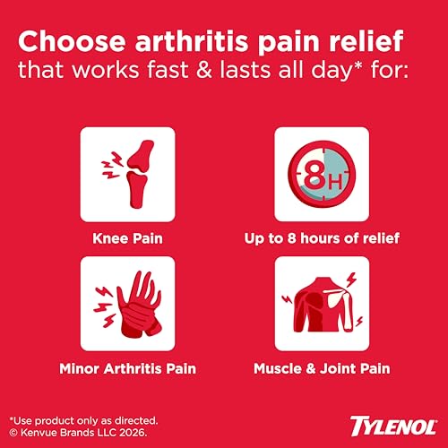 Image of Tylenol 8-Hour Arthritis Pain Relief Caplets, 650 mg Acetaminophen, 225 Ct