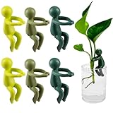 Starfa Lab 6Pcs Plant Propagation Buddy, Plant Stem Support for Sprouts, Shoots and Cuttings, Cute Propagated Plants Holders for Indoor Gardens