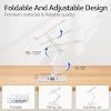 Urmust 360 Rotating Laptop Stand for Desk Adjustable Height, Ergonomic Laptop Riser Standing Desk Converter, MacBook Stand, Computer Lap top Riser Holder, Fits All Laptops 10-17
