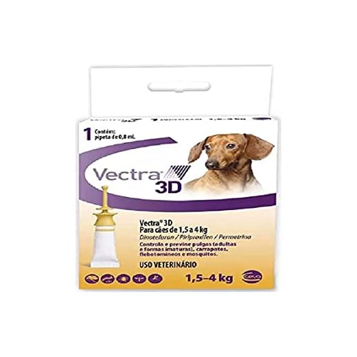 Ceva VECTRA 3D CAES 1.5-4KG 1 PIPETA BR