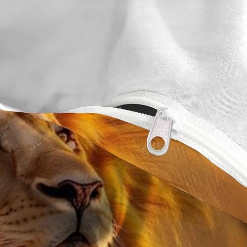 Parure de lit animaux imprimé 3D en microfine microfibre premium - 5