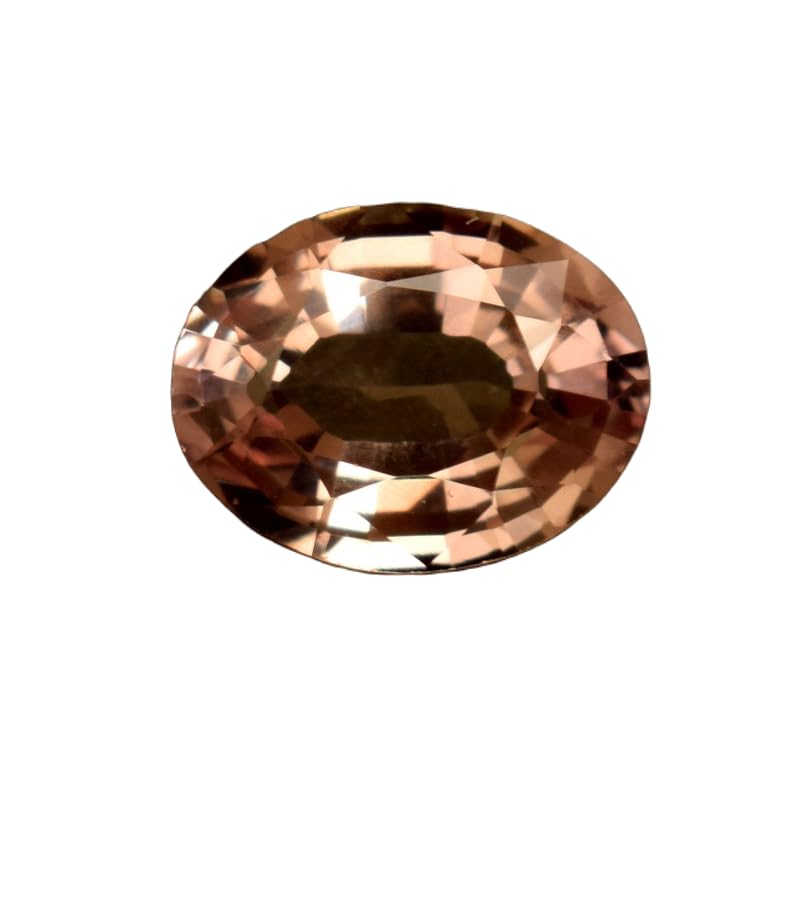 Saphir Padparadscha 10x8mm pour remplacer une pierre perdue ou sertir
