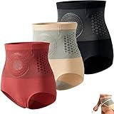Generisch 4-in-1-Shorts zur Fettverbrennung, Thermogene Sculpting-Shorts, Partikel-Sculpting-Shorts zur Fettverbrennung, Körperformung mit hoher Taille, Straffung (XL,#ABC)