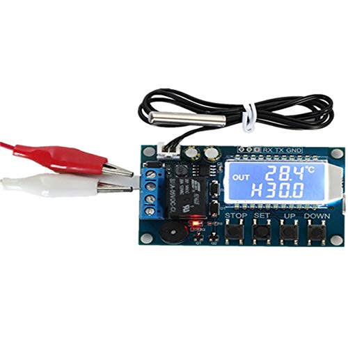 Digital Thermostat Cooling Heating Temperature Controller High-Precision LCD Display Digital Temperature Controller Module
