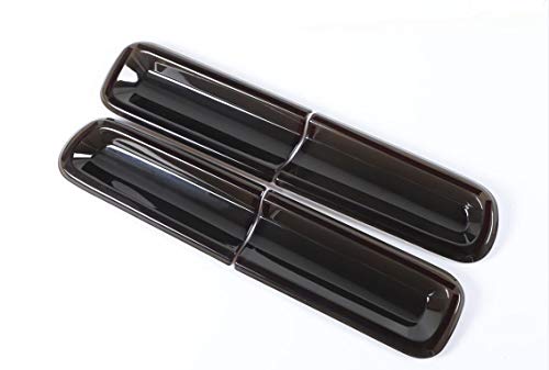 FMtoppeak Exterior Accessories Car Tail Light Trim Cover Compatible with Dodge Challenger 2015 Up