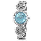 Versace Greca VEWCA0324 - Orologio da donna al quarzo con quadrante turchese