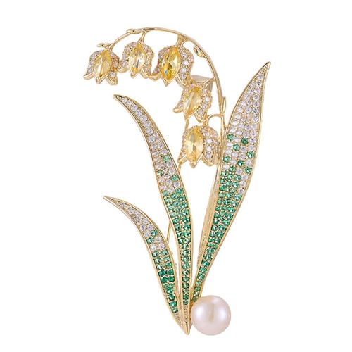 Broche muguet résolvant le manque d'accessoire élégant pour vos vestes