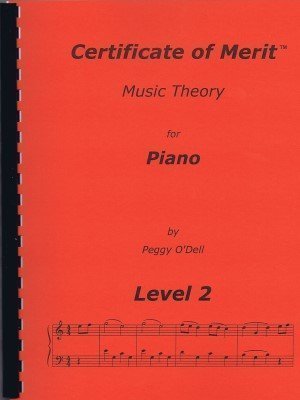 Certificate of Merit Music Theory for Piano Lv 2: Peggy O #39 Dell