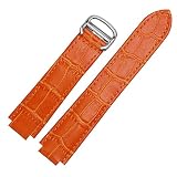 BCMCBV Für Cartier-Armbänder, hochwertige Farbe, echtes Leder, Faltschließe, Ersatz-Lederarmband, weibliches Armband, 22x14mmSilver clasp, Achat