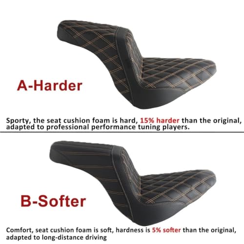 Cojín de Asiento 2-UP con Absorción de Vibraciones para Low Rider ST 3