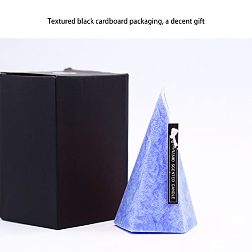 Vela cônica geométrica, vela perfumada de estilo nórdico para acalmar as emoções Casa romântica para