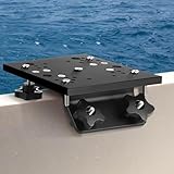 SZZTUL Universal Track Bracket for Lund Sport Track/Lund Boat 45 Degree/for G3 Boat/Downrigger Mount Fishing Accessories（Black