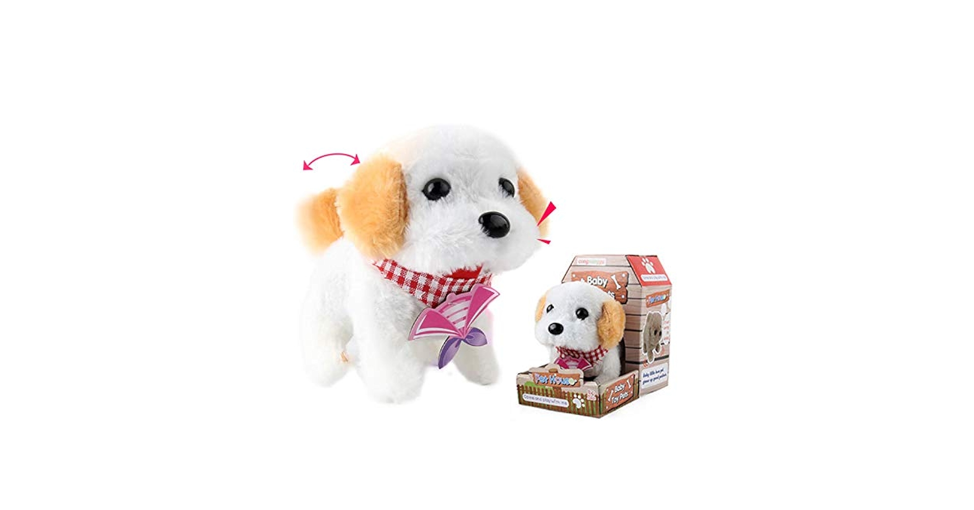 Amazon.co.jp: ぬいぐるみの子犬のおもちゃ|ぬいぐるみの
