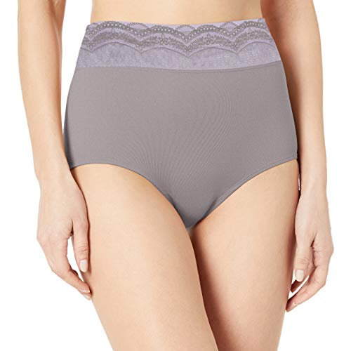 Image of Warner's Women's No Pinching No Problem Microfiber With Lace Brief