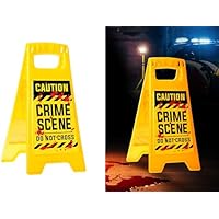 FIESTAS GUIRCA | Cartel Caution Crime Scene (31x3.5x53 cm) -