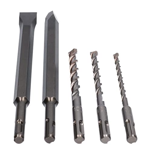 Metabo Sds-Plus Serie Di Punte-Scalpelli Sp 5 Pezzi - 4