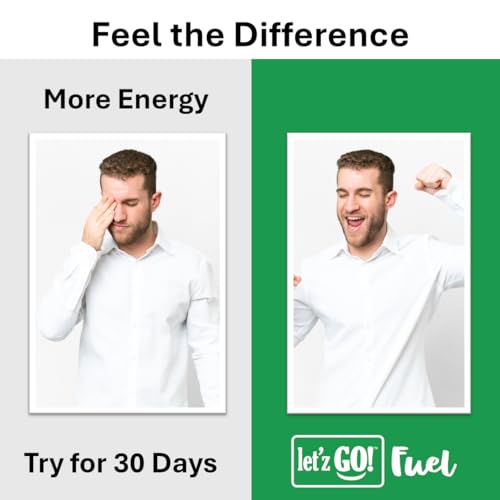 Image of Let'z Go Mixed Berry 30-Day Smoothie Kit | Clean Energy Drink Mix (30 Pack) + Whey Isolate Protein (30 Servings) with Shaker Cup | Natural Caffeine, Vitamins C+D, Electrolytes | Sugar-Free