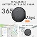 Android Air Tracker 4 Pack, Bluetooth Tracker Tags, Work with Google Find My Device App (Android Only), Smart Tags for Luggage, Wallet, Vehicles, Keys (Not for iOS)