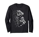 Photo Gallery stile tatuaggio tribale del leone profilo maglia a manica Photo Gallery stile tatuaggio tribale del leone profilo maglia a manica