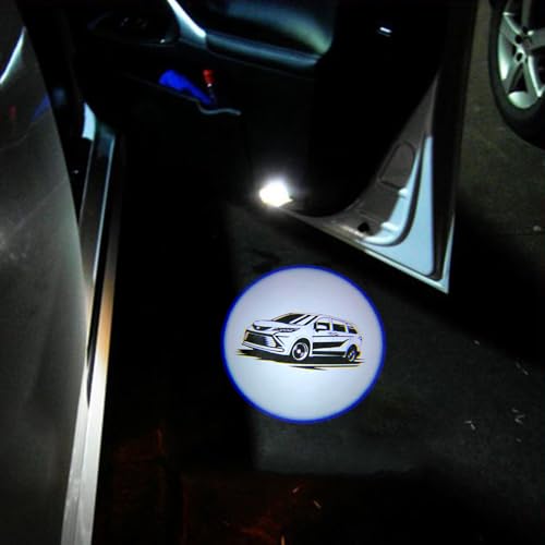 Lámparas LED proyector puerta auto compatible Sienna 2021- miniatura 5