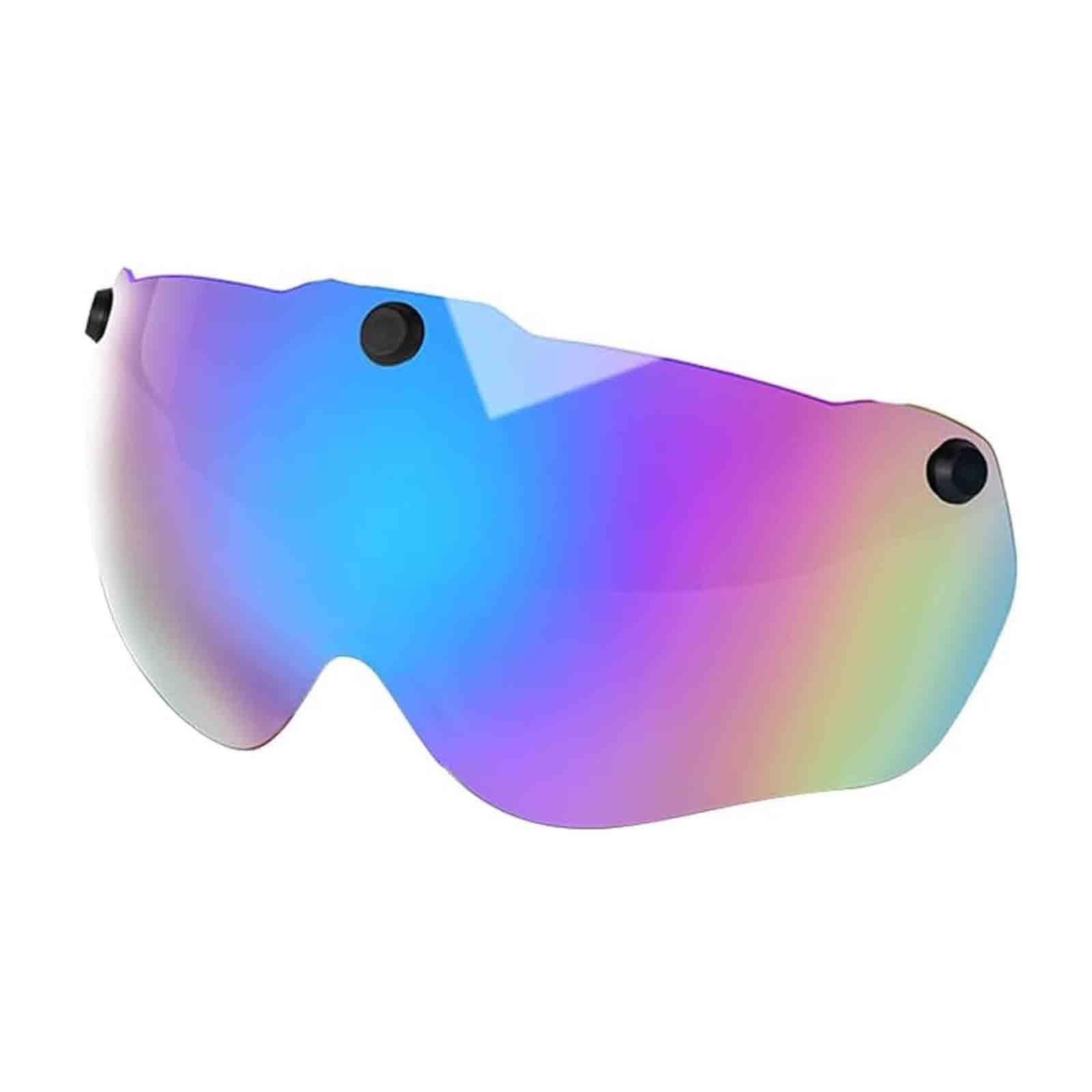 Lunettes De Vélo en Résine, Écran De Rechange pour Casque, Visière Magnétique, Accessoires De Réparation. A,24cm